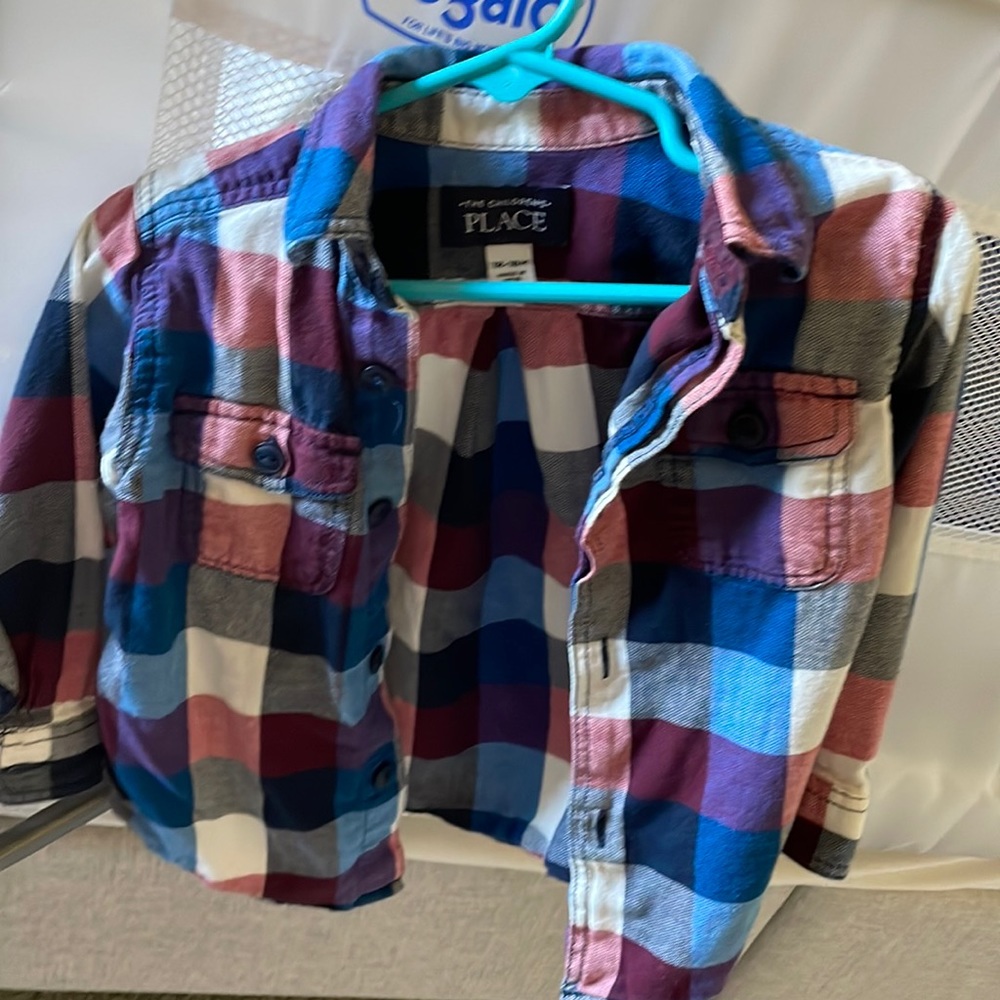 12-18M Dress Shirt- button down